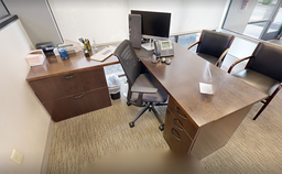 [#E6-1] L-shaped desk
