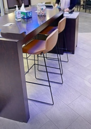 [#B1-5] Gold barstool