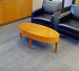 [#C3-14] Oval coffee table