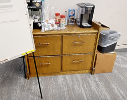 [#D0-18] Filing - 4 Drawer, Wood 