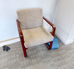 [#B9-21] Guest Chair - Beige 