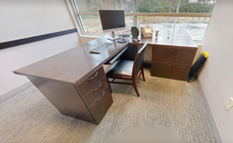 [#E6-1] L-shaped desk