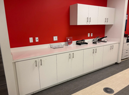 [#D20] Millwork cabinet overhead 4 door (2)
