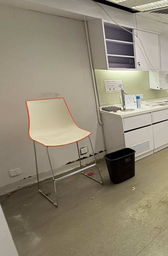 [#B4-11] Pedrali High Stool
Plastic seat and back shell
Front colour: White
Back colour: Orange