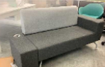 [#B6-18] Sofa (2-Seater)
Grey fabric upholstery