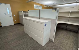 [#D8-28] 36" 3 high lateral files