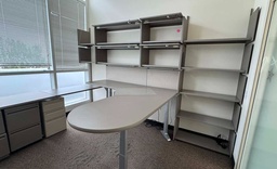 [#D6-36] 30" grey 2h lateral file