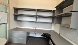 [#D6-37] 42" grey 2 h lateral file