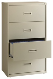 [#D10-38] 30" grey 4h lateral file (Photo Rep)