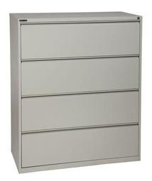 [#D10-39] 42" grey 4h lateral file (Photo Rep)