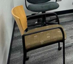 [#B9-52] wooden back guest chair