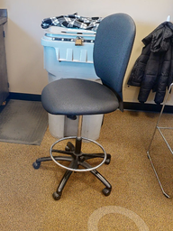 [#B12-8] Teller task chair no arms