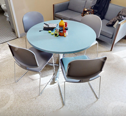 [#C4-13] Round meeting table