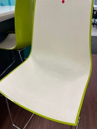 [#B1-4] Pedrali High Stool
Plastic seat and back shell
Front colour: White
Back colour: Light green