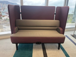 [#B6-12] Sofa (2-Seater)
Fabric upholstery
Panel Color in Purple
Seat Color in Grey