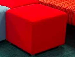 [#B11-14] Pouf
Red fabric upholstery