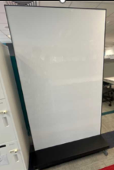 [#F4-24] Mobile Whiteboard with castors