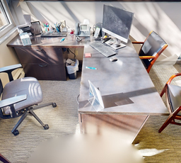 [#E6-1] L-shaped desk