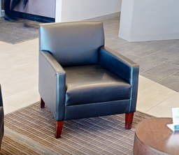 [#B12-5] Black lounge chair