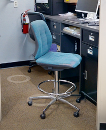 [#B12-14] Teller task chair no arms