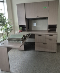 [#E9-22] Light Brown office suite