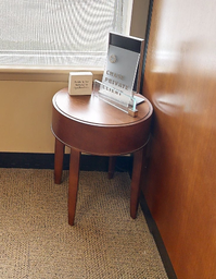 [#C11-14] Round side table