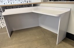 [#E2-pic_081] White angled table