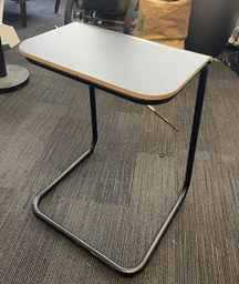 [#C11-pic_116] Black wood and metal laptop table