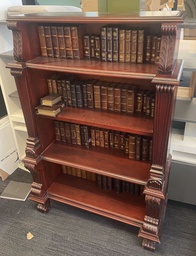 [#D3-pic_125] Wooden shelf w/faux books (Faux books can be removed)