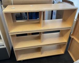 [#D19-pic_134] Cubby shelf on casters