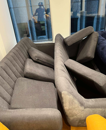 [#B7-36] Grey couch
