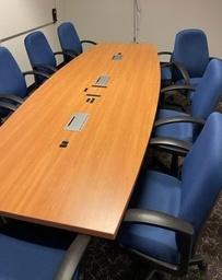 [#C8-6] 2 PIECE CONFERENCE TABLE-D3