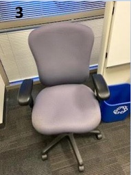 [#B13-83] Purple Task Chair