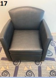 [#B12-123] Black Lounge Chair