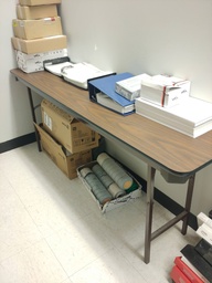 [#C8-24] Folding Table 18" x 72" x 30"