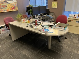 [#E6-32] Desk - Run-off Right 24" x 48" x 30 (Photo Approximation)