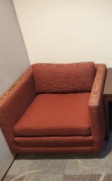 [#B12-24] Red Lounge Chair