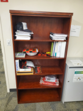 [#D4-48] 5-Shelf Bookcase, 36" x 69" x 15"