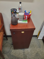 [#D17-54] Small Cabinet, 15" x 15" x 30"