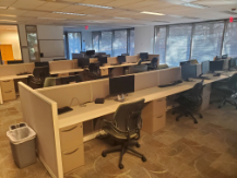 [#A6-67] Secretarial Cubical, 6' x 30"