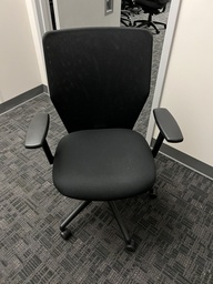 [#00] Desk Chairs - Black Mesh