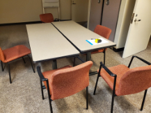 [#C8-92] Bronze Laminate Folding Table, 6’ x 24”