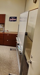 [#F8-98] Rolling White Board, 6' x 6'