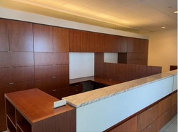 [#A2-7] Administrative Workstations with Wall Hung Overheads