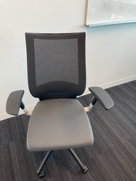 [#B13-5] Task Chair - Gray, Mesh