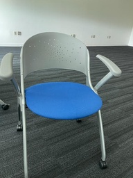 [#B4-10] Café Chair - Blue