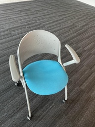 [#B4-13] Café Chair - Teal