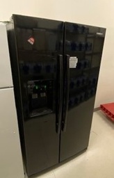[#G10-15] Black Samsung Refrigerator (36x35x70)