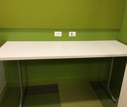 [#C19-27] White Table (6’L x 2’W x 30”H)