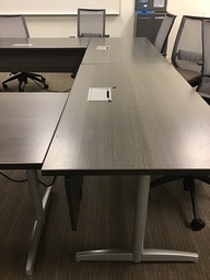 [#C8-68] Conference table with Power Connecting(5’L x 30”W x 30”H)